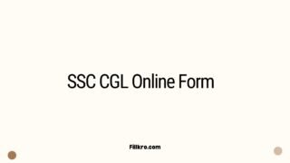 SSC CGL Online Form 2025 Vacancy, Application Fee, Document, Salary and more.