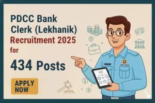 PDCC Bank Clerk (Lekhanik) Recruitment 2025 for 434 Posts, Dates, Eligibility, Vacancy, Age, and More.